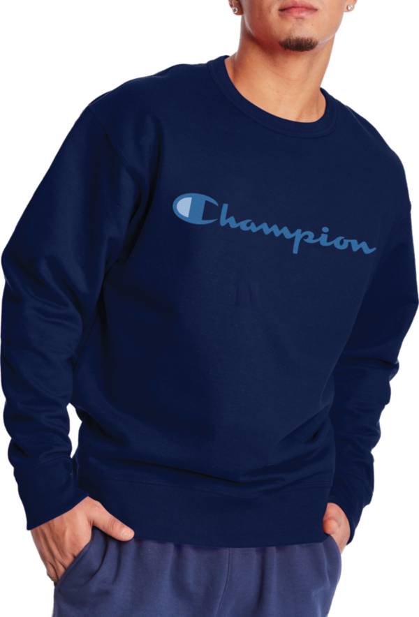 Champion Men's Powerblend Graphic Crewneck Sweatshirt