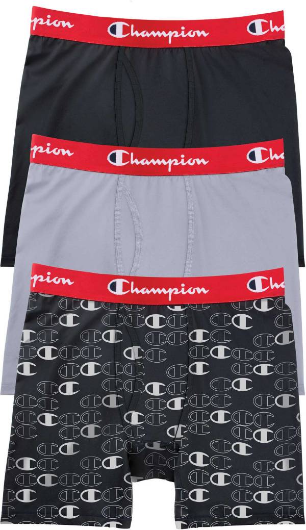 Champion Men's Everyday Comfort Lightweight and Breathable Boxer Brief