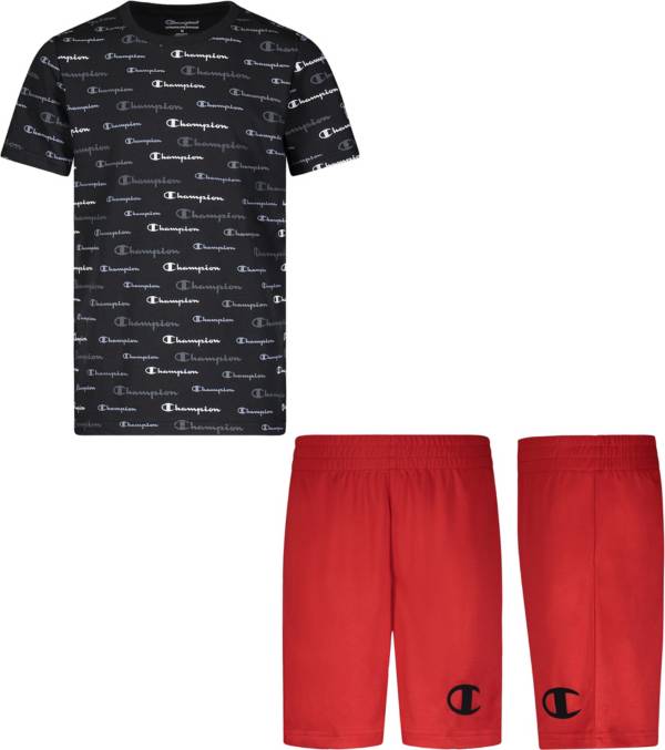 Champion Little Boys' Script T-Shirt and Shorts Set product image