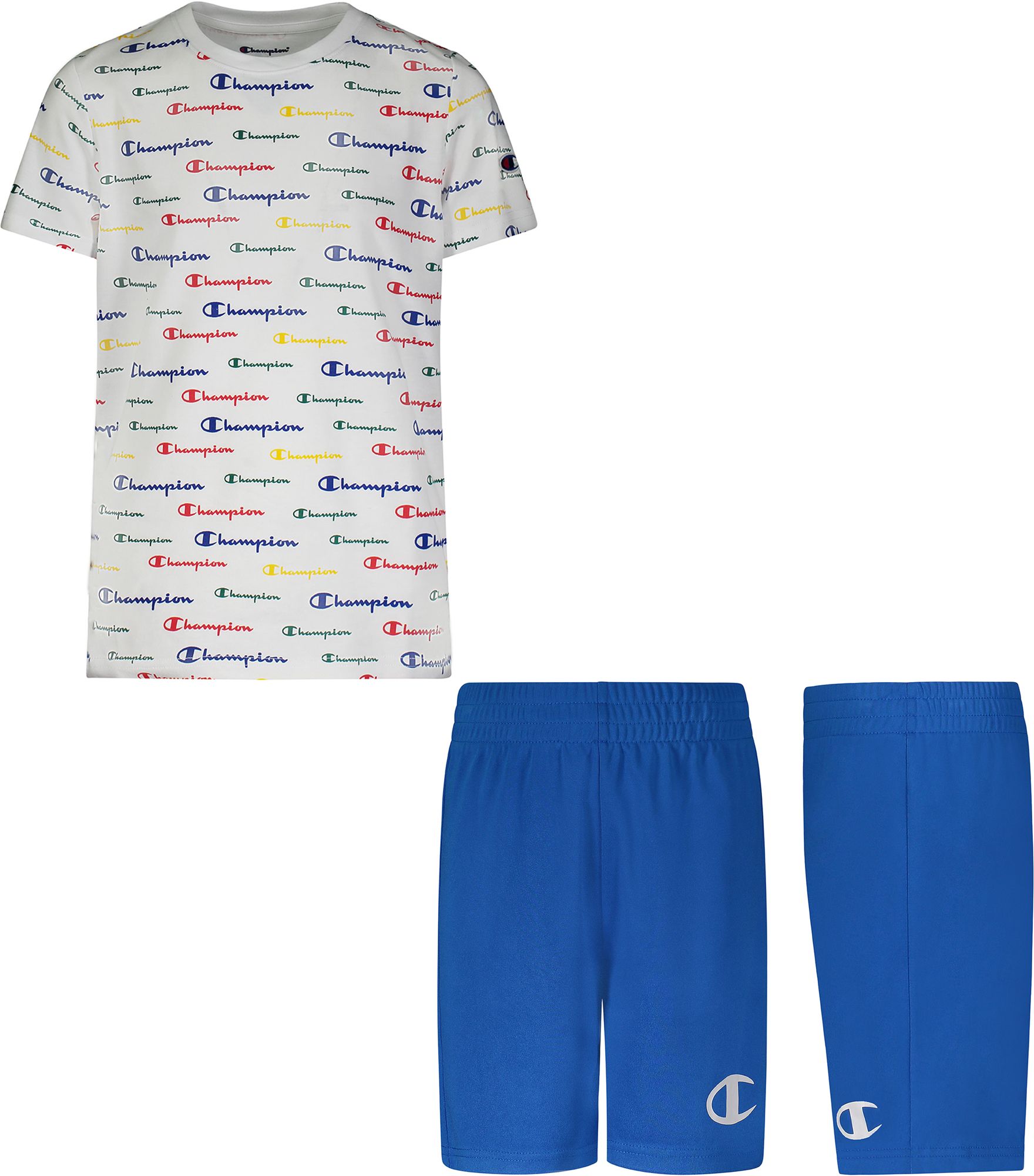 champion shirt and shorts set