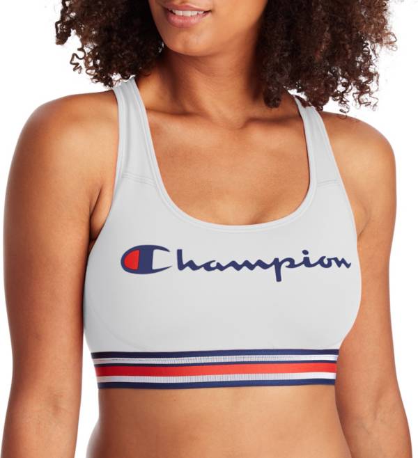 Champion Women's Script Logo Absolute Workout Sports Bra