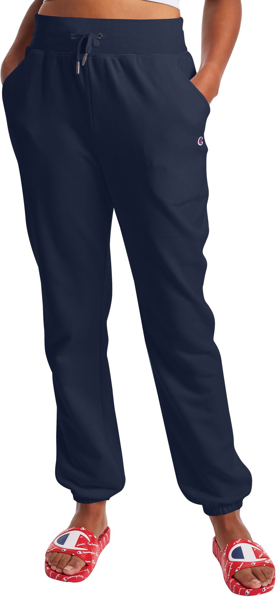 navy champion sweatpants