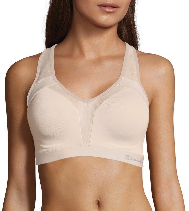 champion motion control zip sports bra