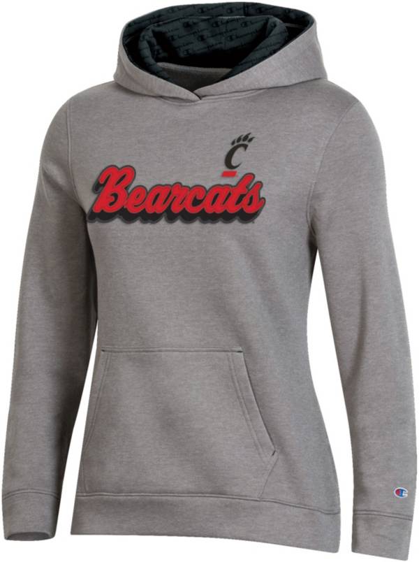 Champion Women's Cincinnati Bearcats Grey Pullover Hoodie