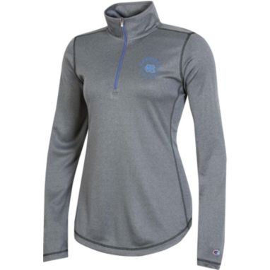 sorry, Champion Women's North Carolina Tar Heels Grey Quarter-Zip Performance Shirt is currently out of stock