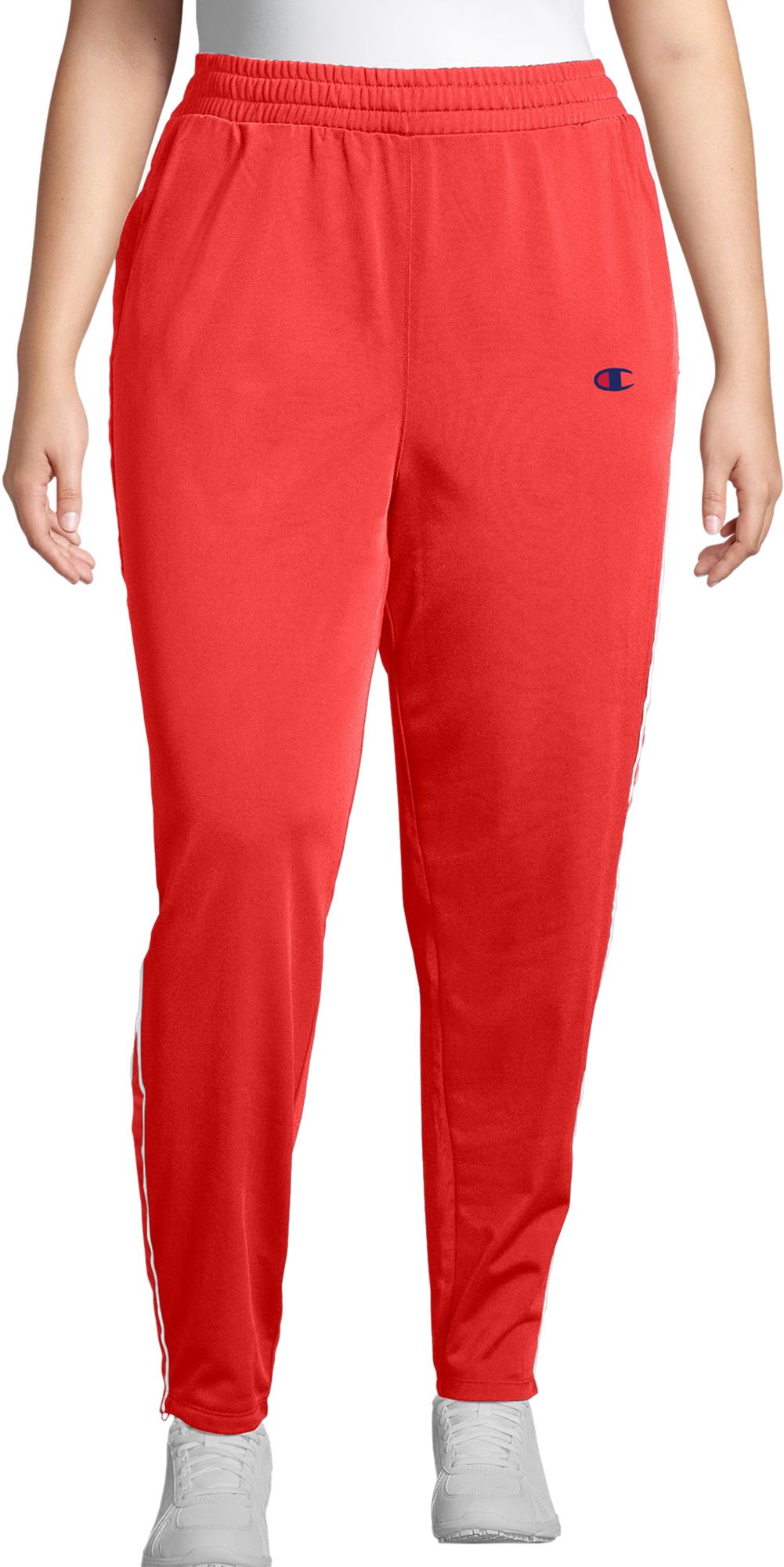 red champion track pants