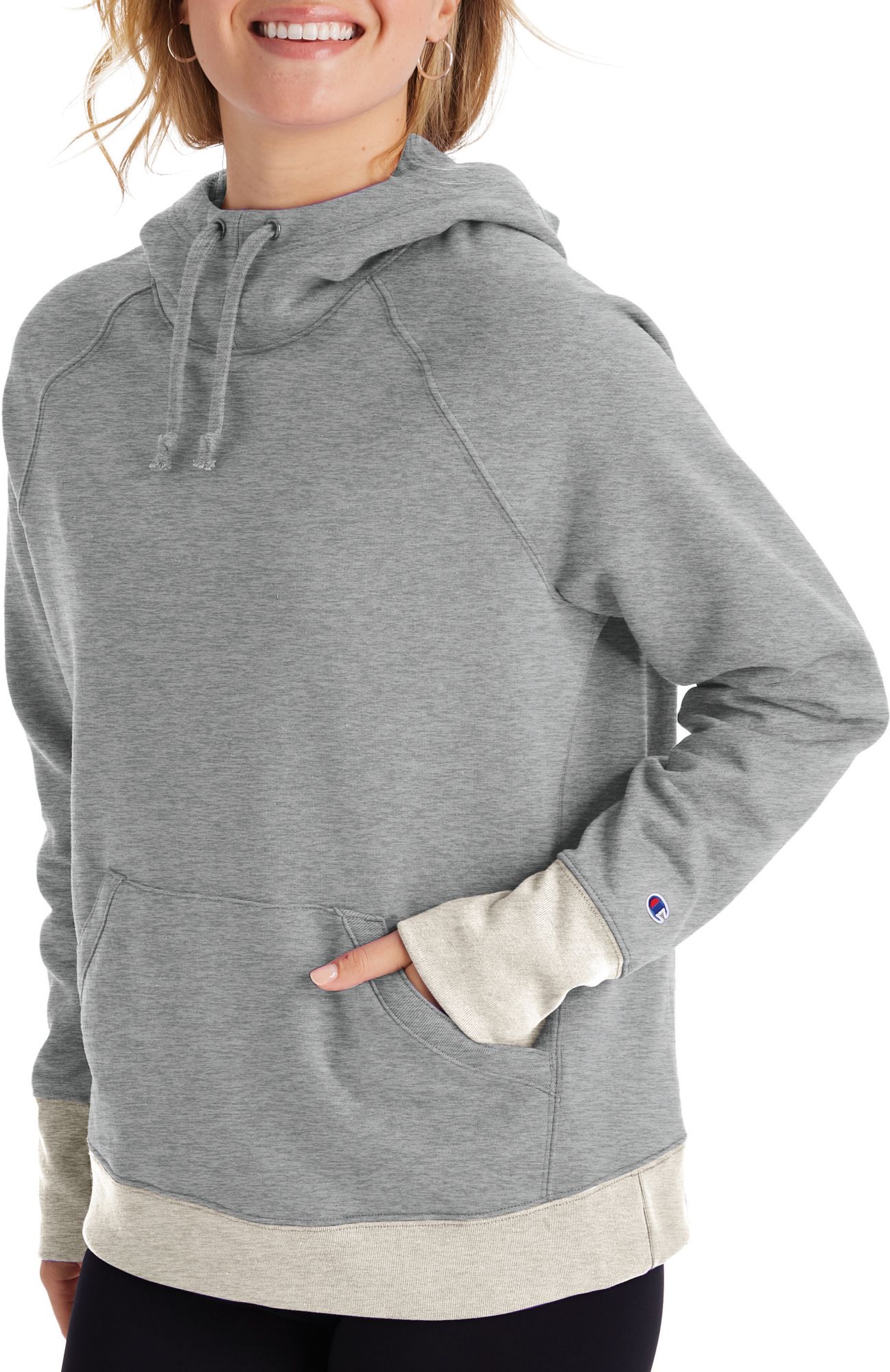 grey champion womens hoodie