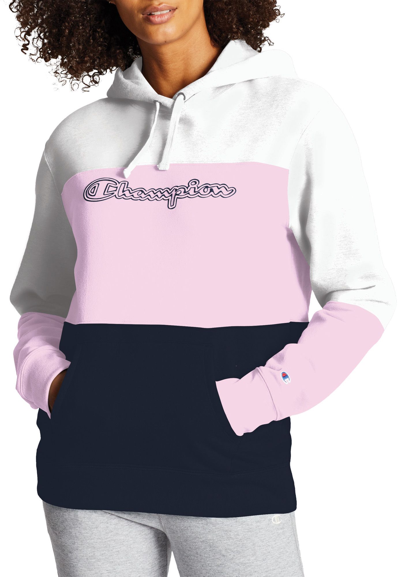 champion funnel neck sweatshirt