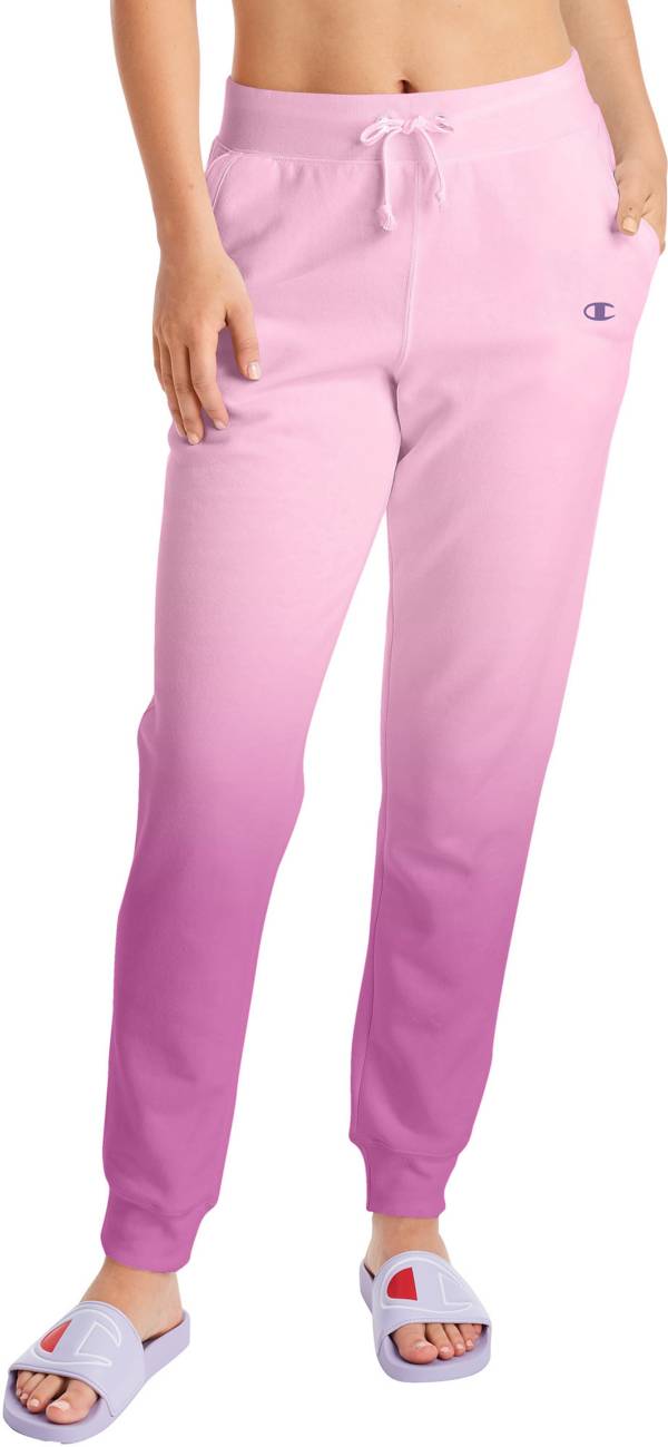 Champion Women's Powerblend Ombre Fleece Jogger Pants