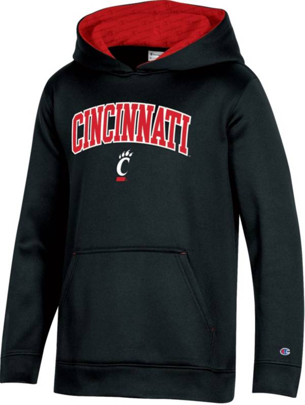 Champion Youth Cincinnati Bearcats Pullover Black Hoodie