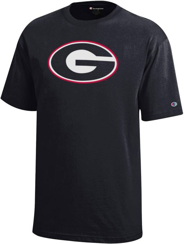 Champion Youth Georgia Bulldogs Powerblend Black T-Shirt