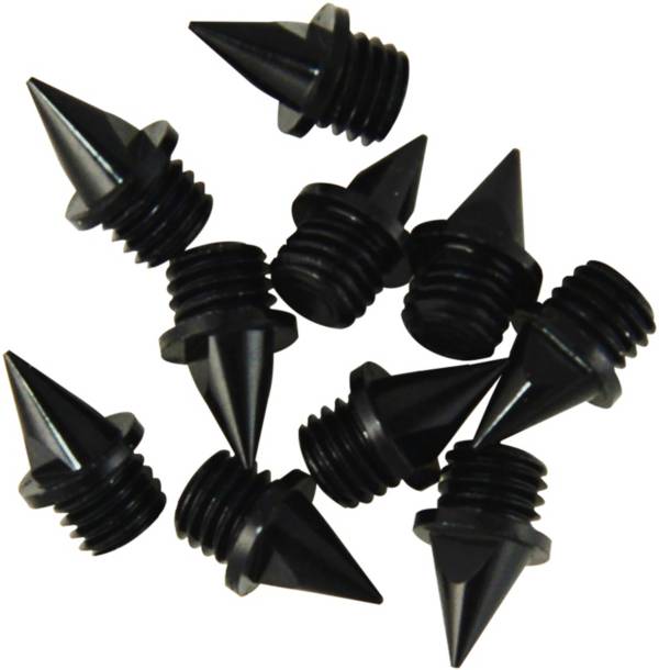 Pensacola Storm Elite - SPIKE DESIGN AND LENGTHS The metal spikes that  screw into the bottom of the track spike come in a variety of styles and  lengths. The default spike that