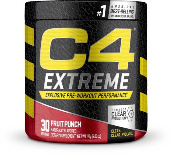 Cellucor C4 Extreme Pre Workout Fruit Punch 30 Servings Dick S Sporting Goods