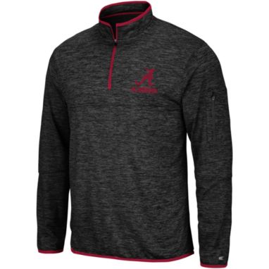 sorry, Colosseum Men's Alabama Crimson Tide Slub Quarter-Zip Black Shirt is currently out of stock