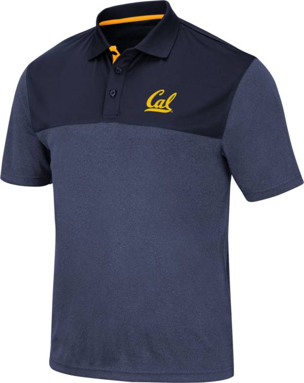 Colosseum Men's Cal Golden Bears Blue Links Polo