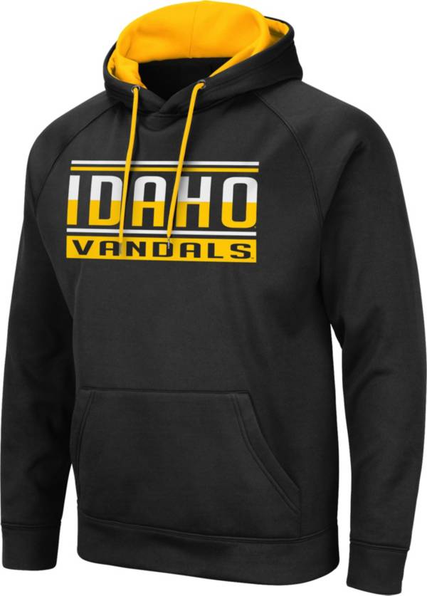 Colosseum Men's Idaho Vandals Pullover Black Hoodie