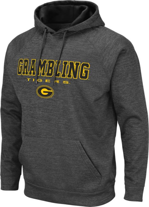 Colosseum Men's Grambling State Tigers Grey Pullover Hoodie