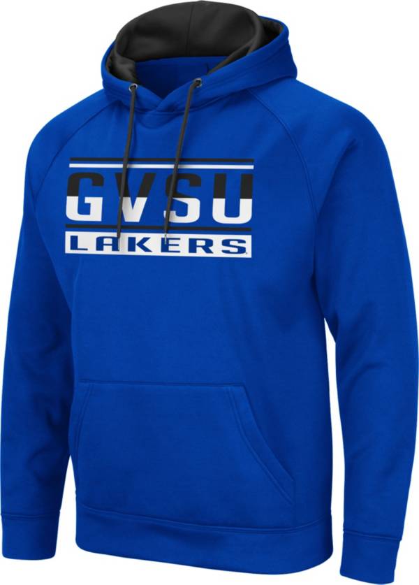 Colosseum Men's Grand Valley State Lakers Laker Blue Pullover Hoodie