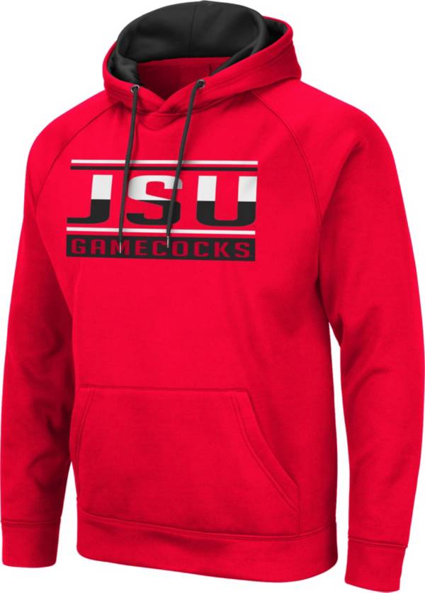 Colosseum Men's Jacksonville State Gamecocks Red Pullover Hoodie