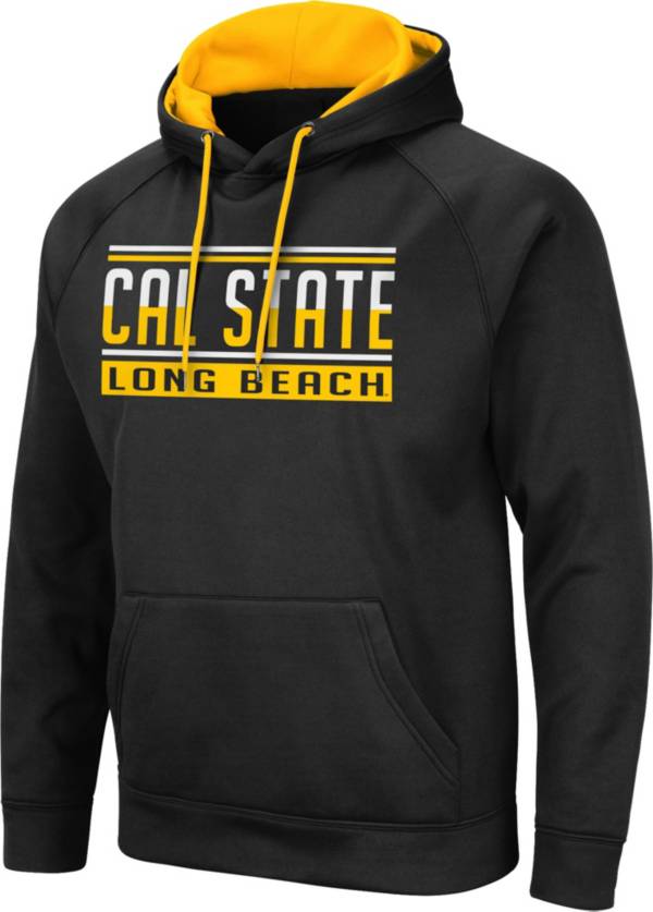 Colosseum Men's Long Beach State 49ers Pullover Black Hoodie