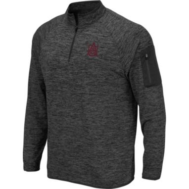 sorry, Colosseum Men's Alabama A&M Bulldogs Grey Quarter-Zip Pullover is currently out of stock