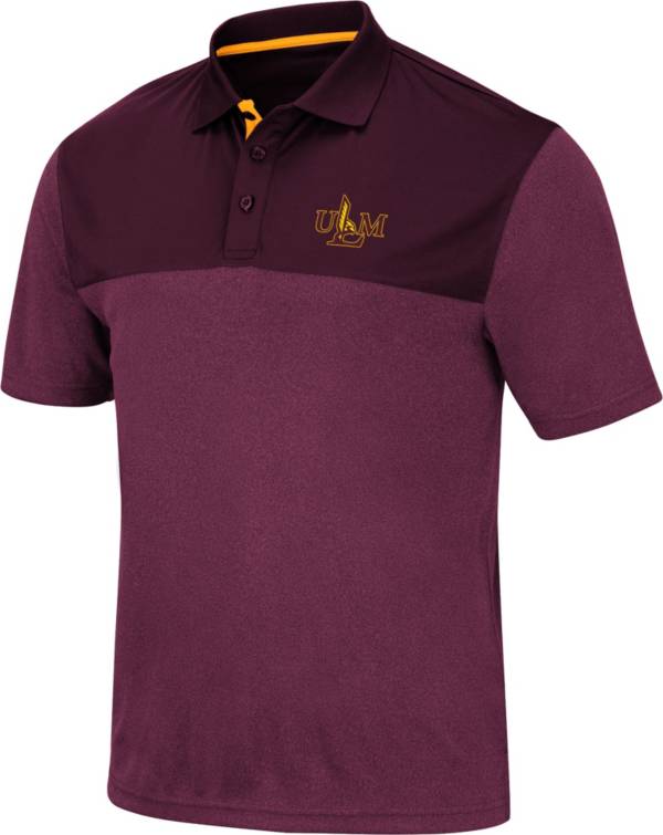 Colosseum Men's Louisiana-Monroe Warhawks Maroon Links Polo