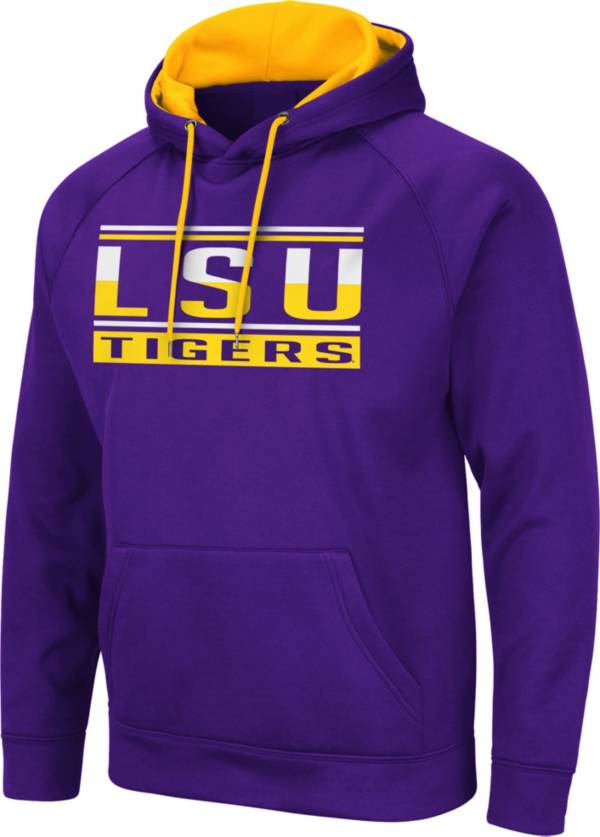 Colosseum Men's LSU Tigers Purple Pullover Hoodie product image