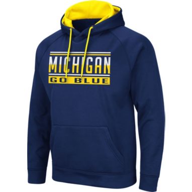 sorry, Colosseum Men's Michigan Wolverines Blue Pullover Hoodie is currently out of stock