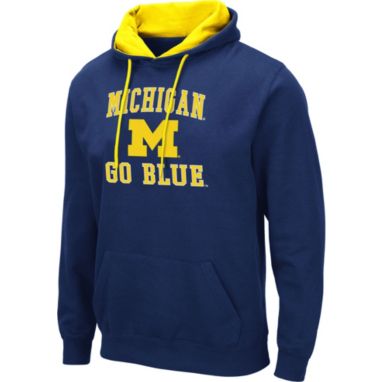 sorry, Colosseum Men's Michigan Wolverines Blue Pullover Hoodie is currently out of stock