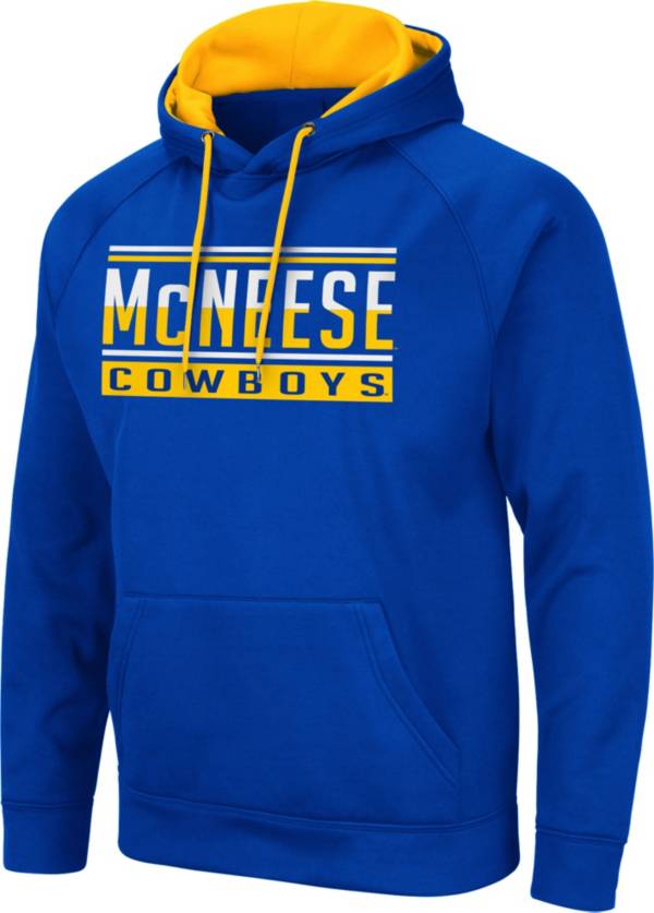 Colosseum Men's McNeese State Cowboys Royal Blue Pullover Hoodie