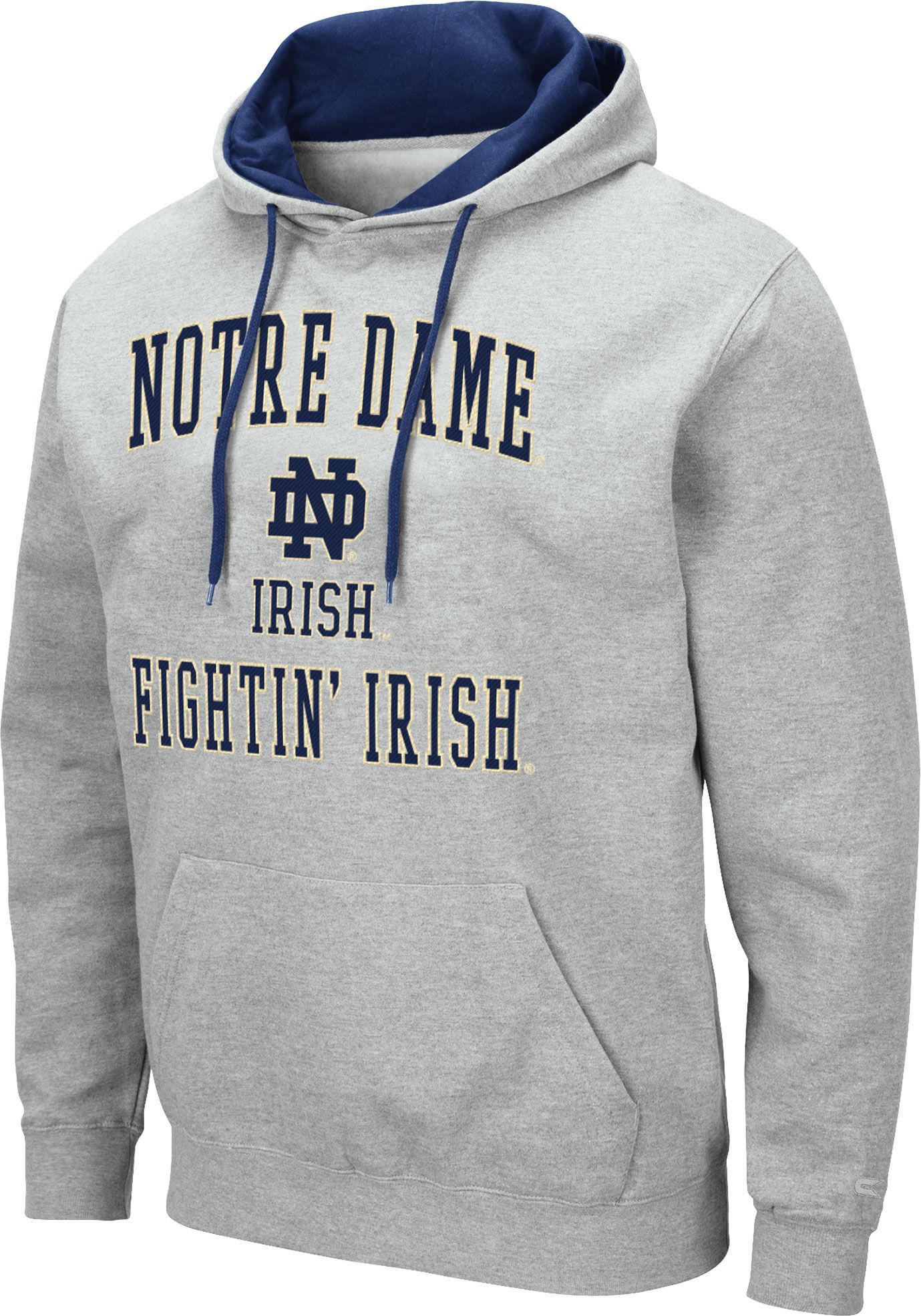 gold notre dame hoodie