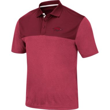 sorry, Colosseum Men's Arkansas Razorbacks Cardinal Links Polo is currently out of stock