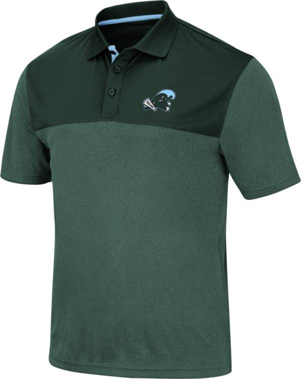 Colosseum Men's Tulane Green Wave Green Links Polo