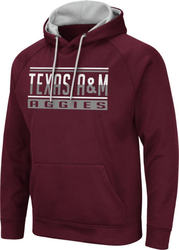 Colosseum Men's Texas A&M Aggies Maroon Pullover Hoodie