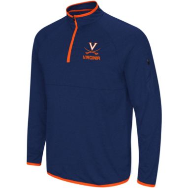 sorry, Colosseum Men's Virginia Cavaliers Blue Rival Quarter-Zip Shirt is currently out of stock