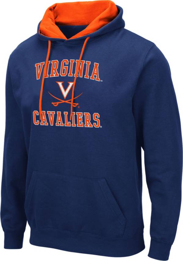 Colosseum Men's Virginia Cavaliers Blue Pullover Hoodie