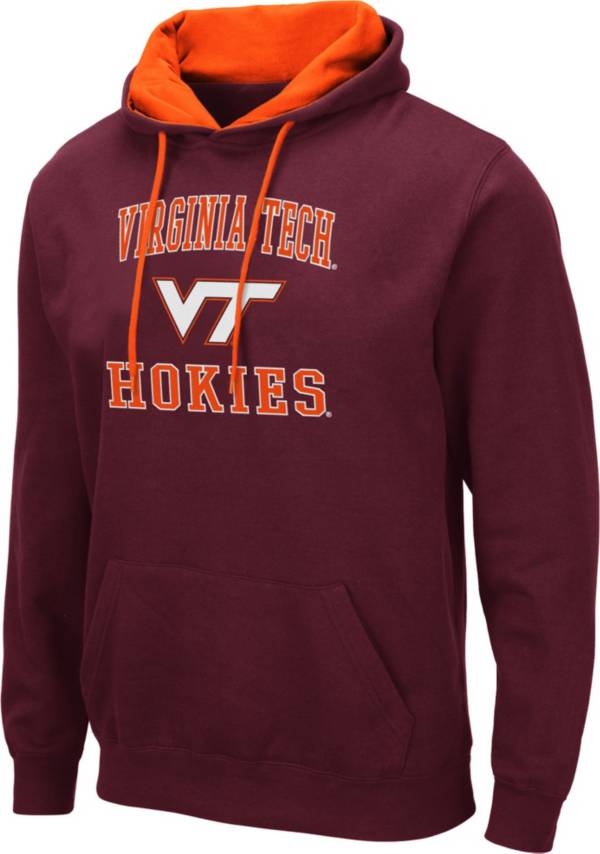 Colosseum Men's Virginia Tech Hokies Maroon Pullover Hoodie