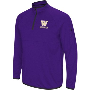 sorry, Colosseum Men's Washington Huskies Purple Rival Quarter-Zip Shirt is currently out of stock
