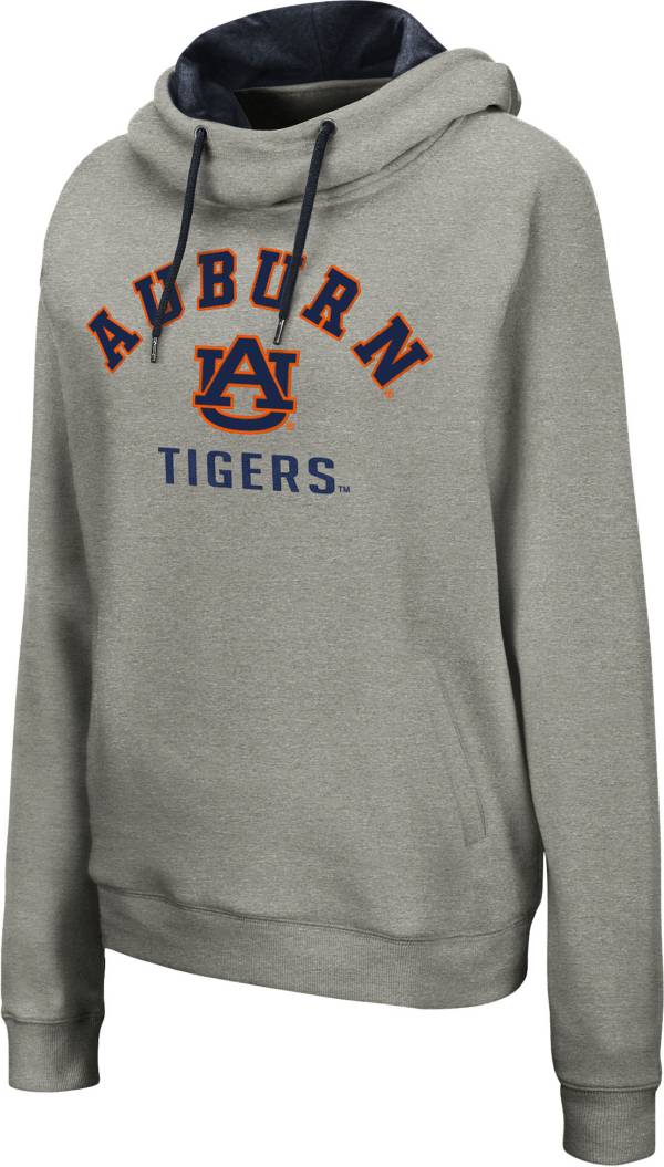 Colosseum Women's Auburn Tigers Grey Pullover Hoodie product image