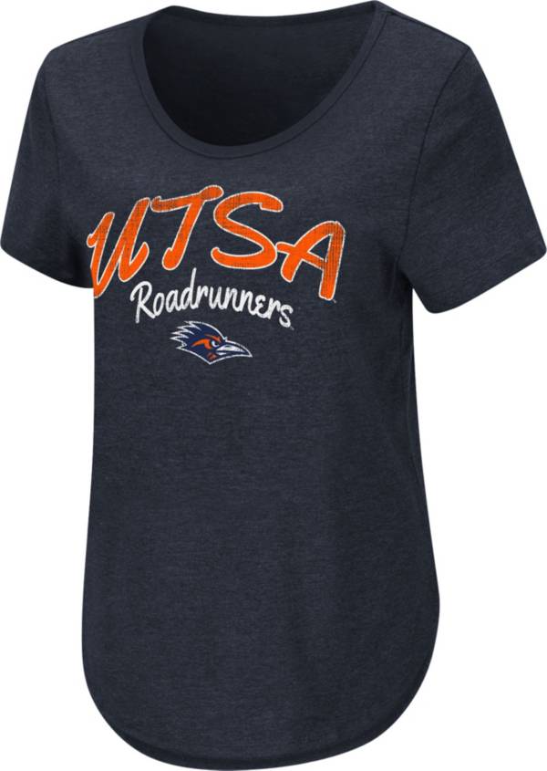 Colosseum Women's UT San Antonio Roadrunners Blue Rule Breaker T-Shirt