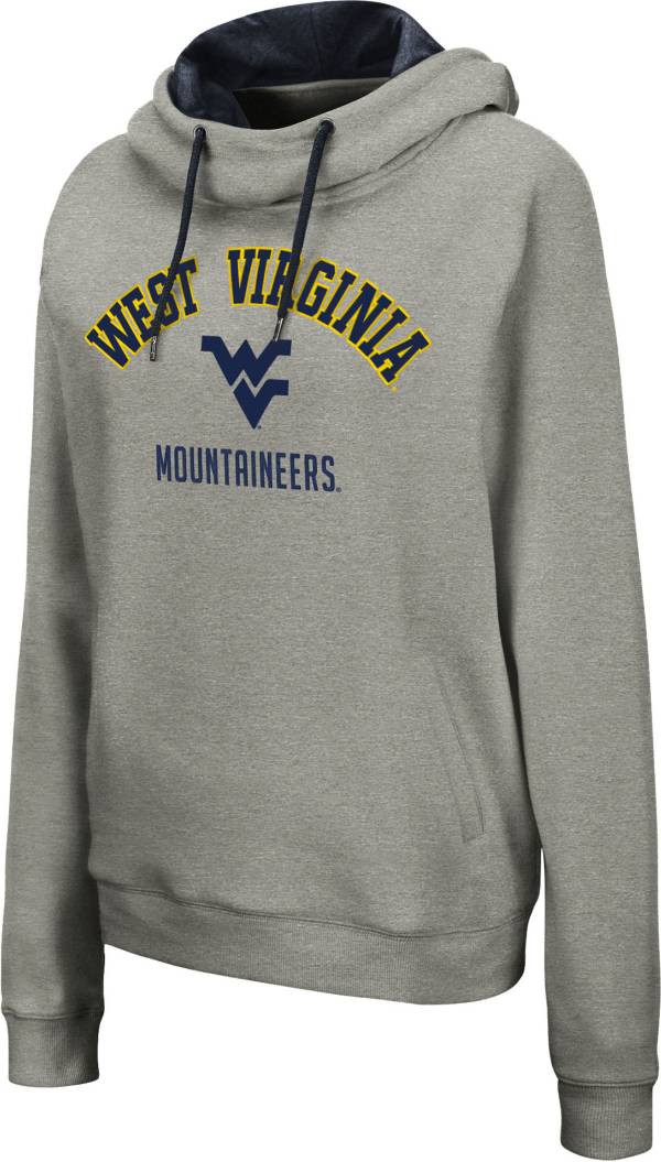 Colosseum Women's West Virginia Mountaineers Grey Pullover Hoodie product image