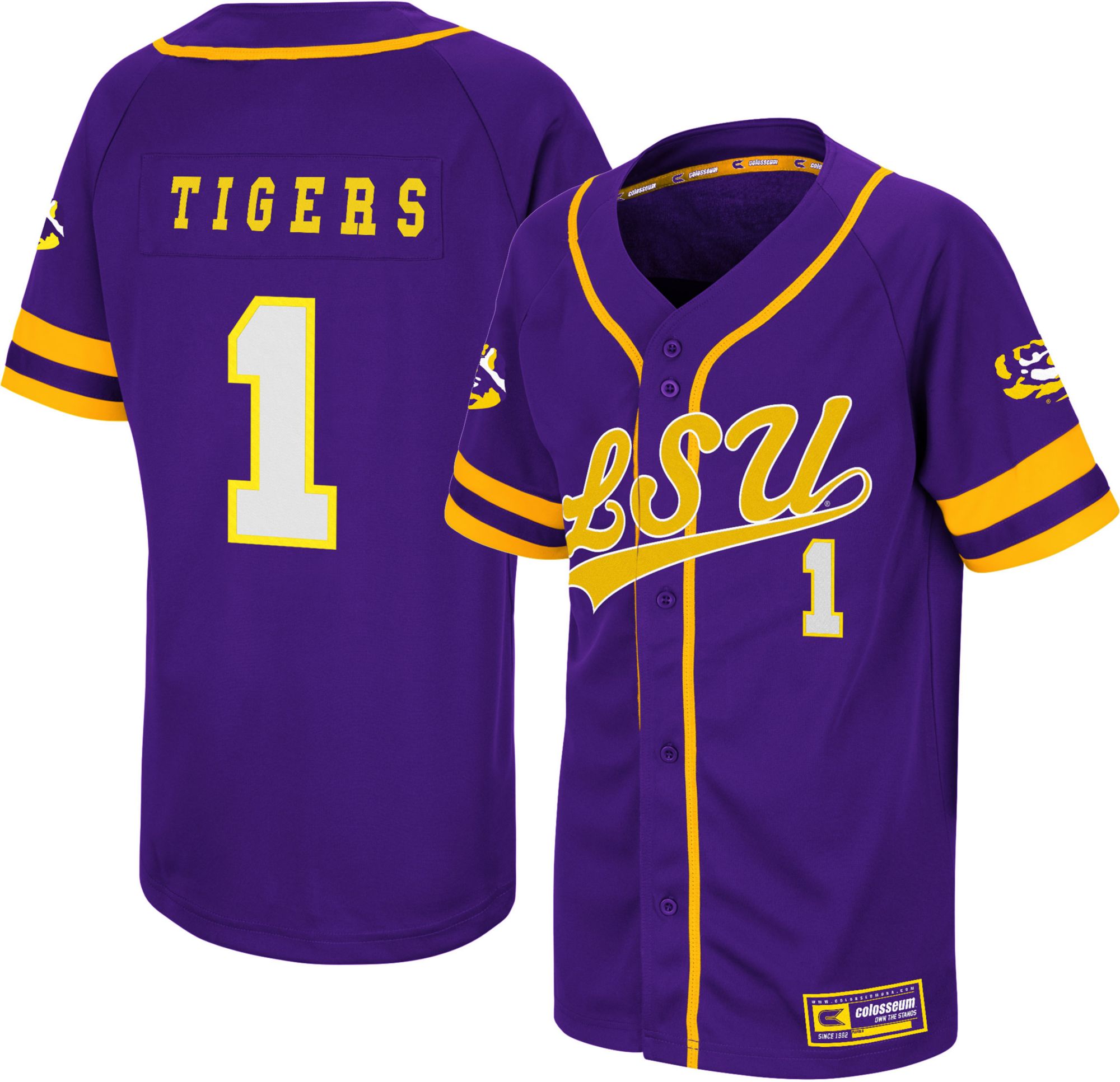 nike lsu baseball jersey