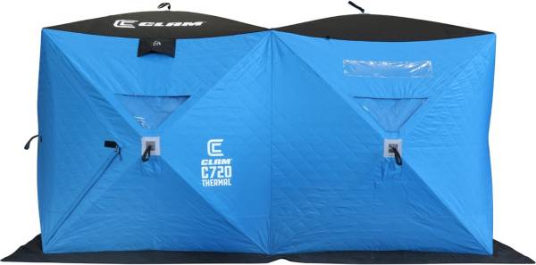 Clam C-720 Thermal Hub Shelter 6-Person Ice Fishing Shelter
