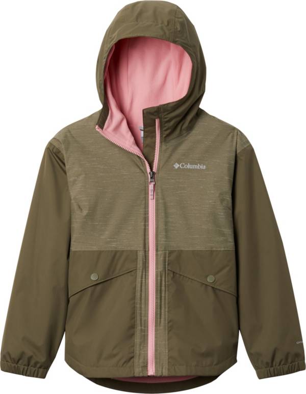 Columbia Girls' Rainy Trails Fleece Lined Jacket