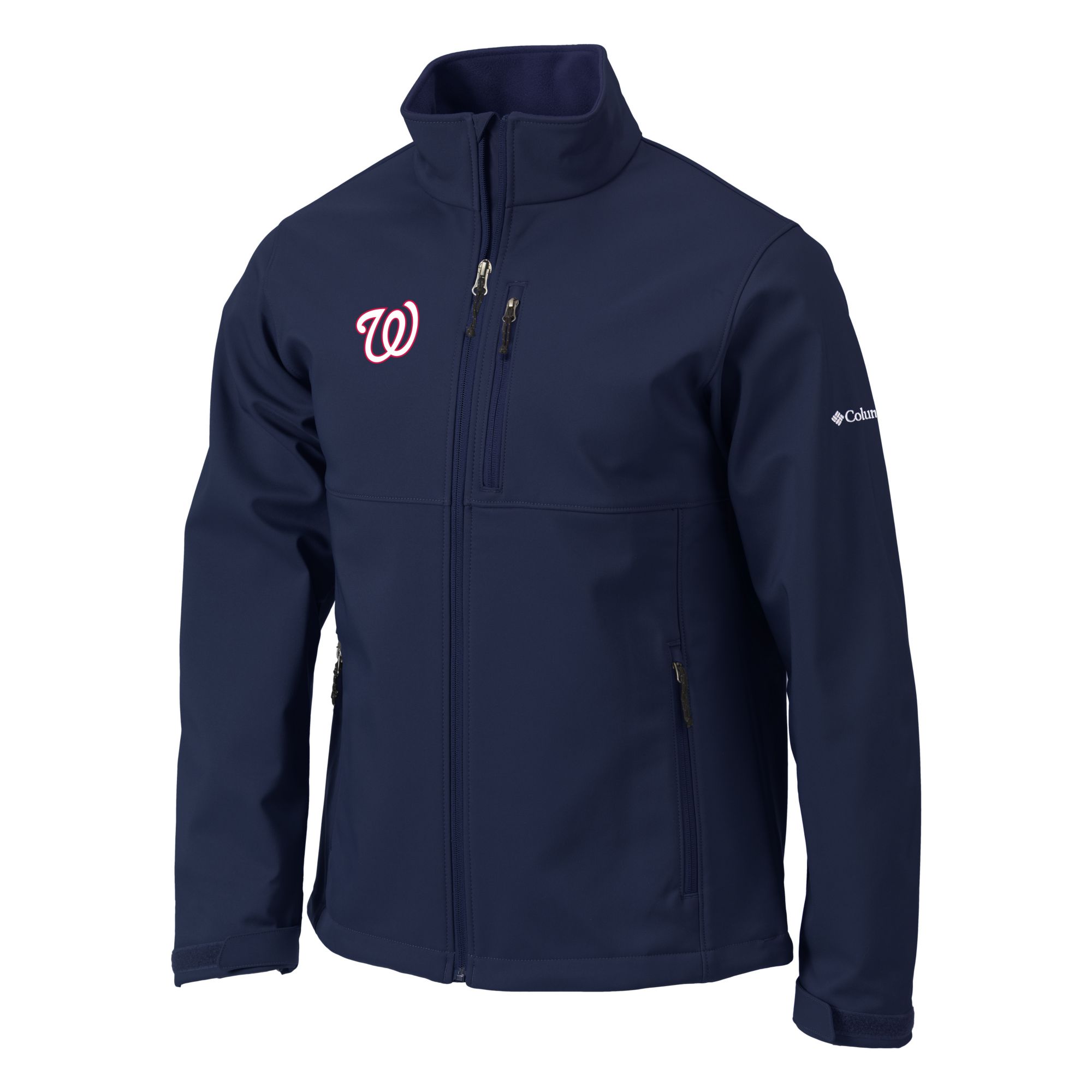 Columbia Men's Washington Nationals Navy Ascender Softshell Jacket product image