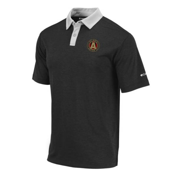 Columbia Men's Atlanta United Omni-Wick Range Black Performance Polo