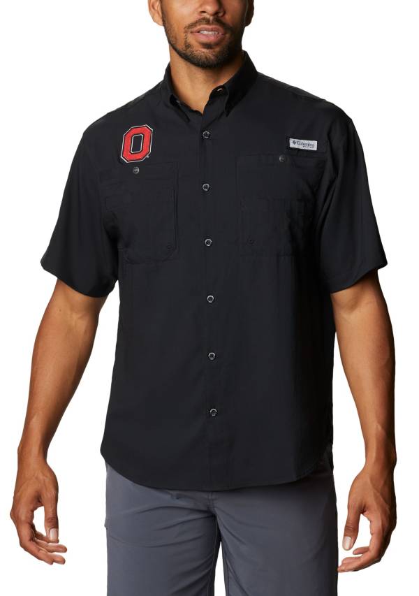 Columbia Men's Ohio State Buckeyes Tamiami Performance Black Shirt | DICK'S Sporting Goods