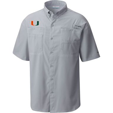 sorry, Columbia Men's Miami Hurricanes Grey Tamiami Performance Shirt is currently out of stock