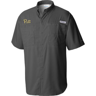 sorry, Columbia Men's Pitt Panthers Grey Tamiami Performance Shirt is currently out of stock