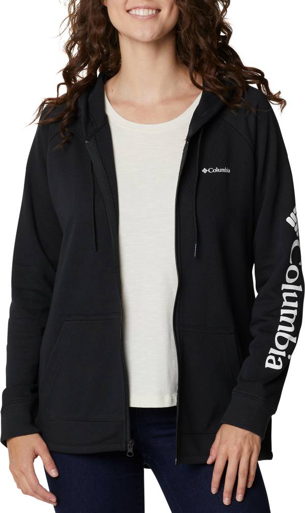 Columbia Women's Logo French Terry Full Zip Hoodie